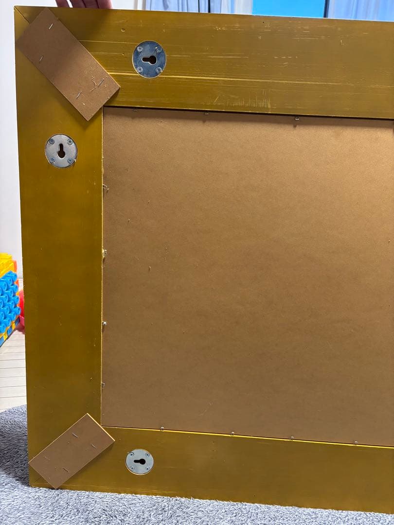 【廃盤IKEA 】アンティーク風大型ミラー