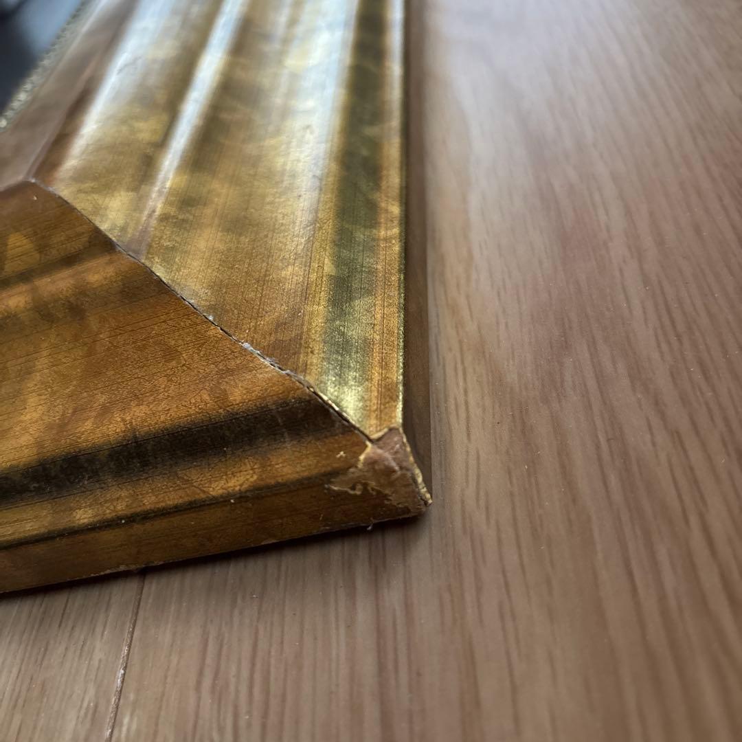 【廃盤IKEA 】アンティーク風大型ミラー