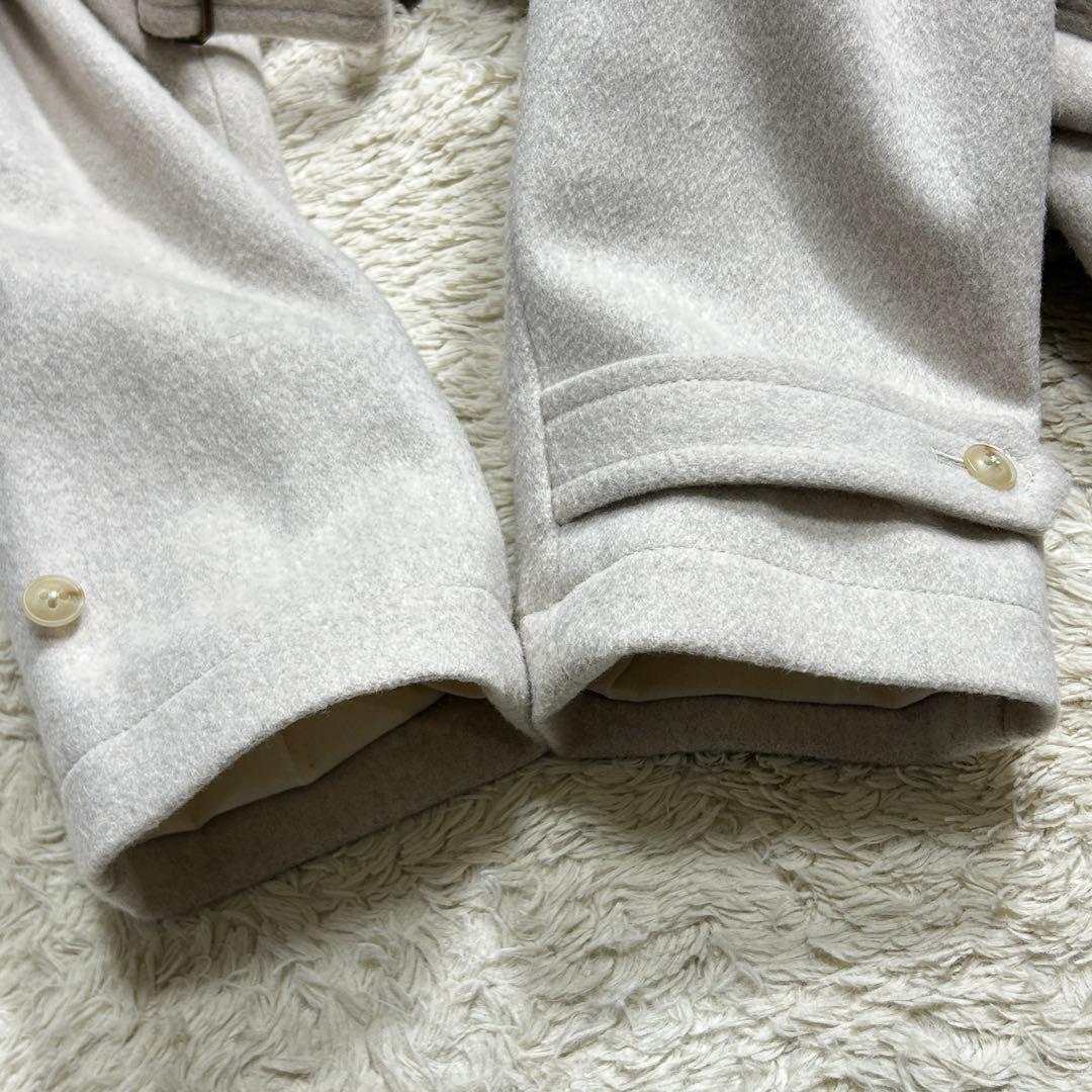 foufou フーフー ウールトレンチコート Rafine ライトグレー 0