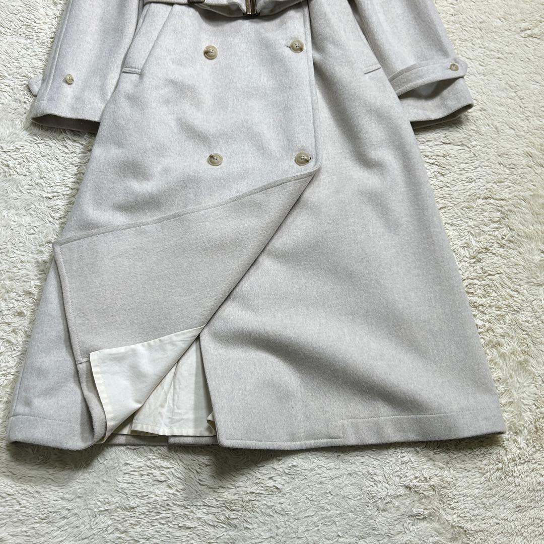 foufou フーフー ウールトレンチコート Rafine ライトグレー 0