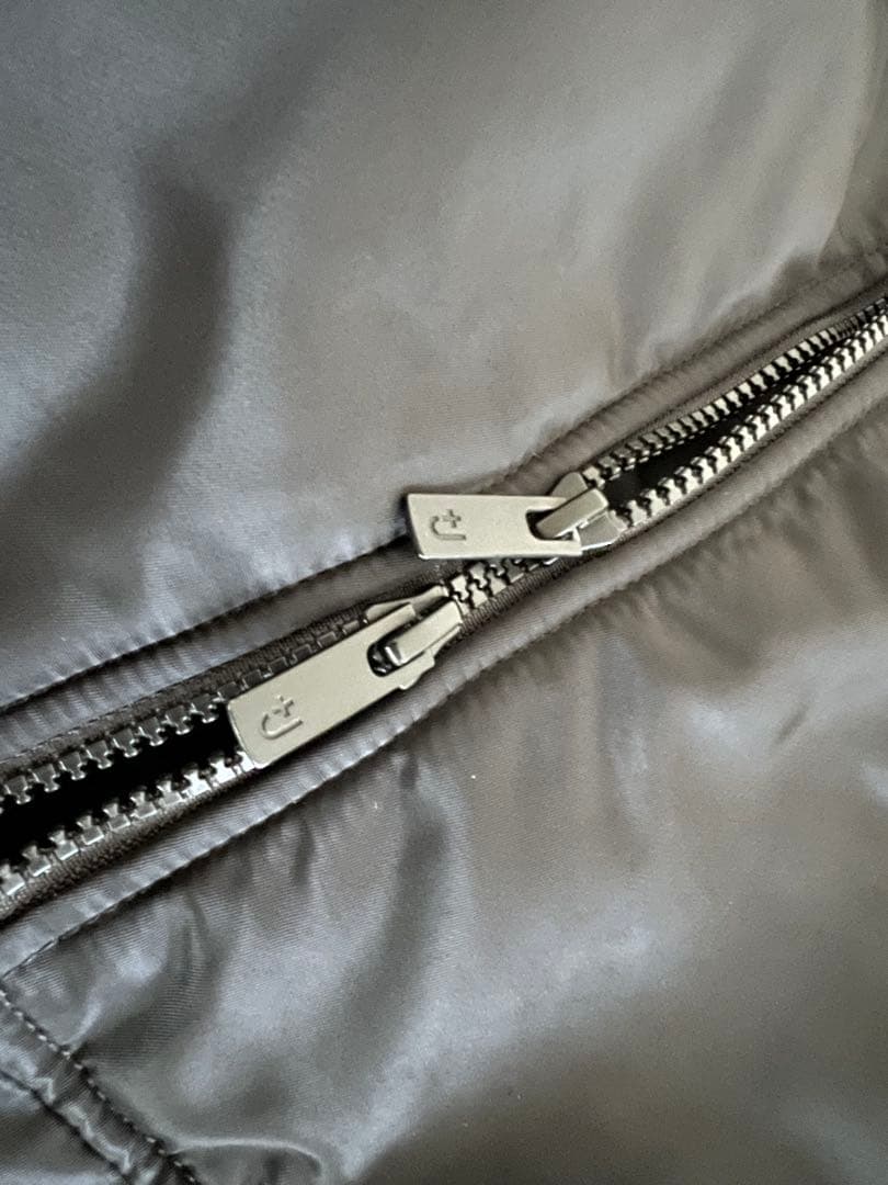 UNIQLO +J ダウン MA-1ブルゾン 3XL ブラック ジルサンダー