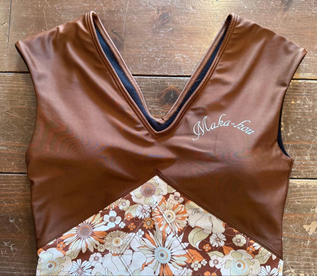 新品タグ付きMAKAHOUあったか裏起毛水着 サイズL