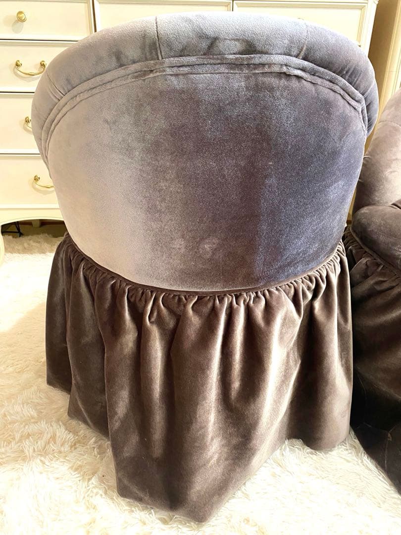 ♥️ 美品 メゾンドシェリー グレイッシュブラウン 椅子１脚分 送料込♥️