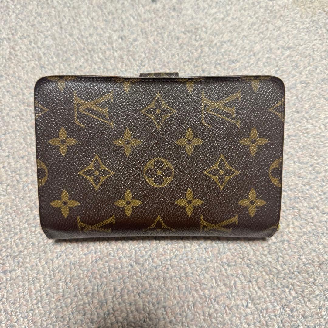 【美品】Louis Vuitton 二つ折り財布 モノグラム