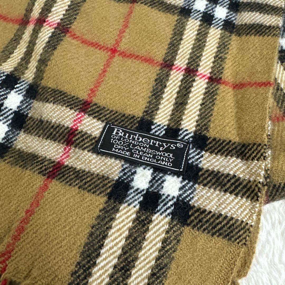 Burberrys バーバリーズ LAMBSWOOL ノバチェック マフラー