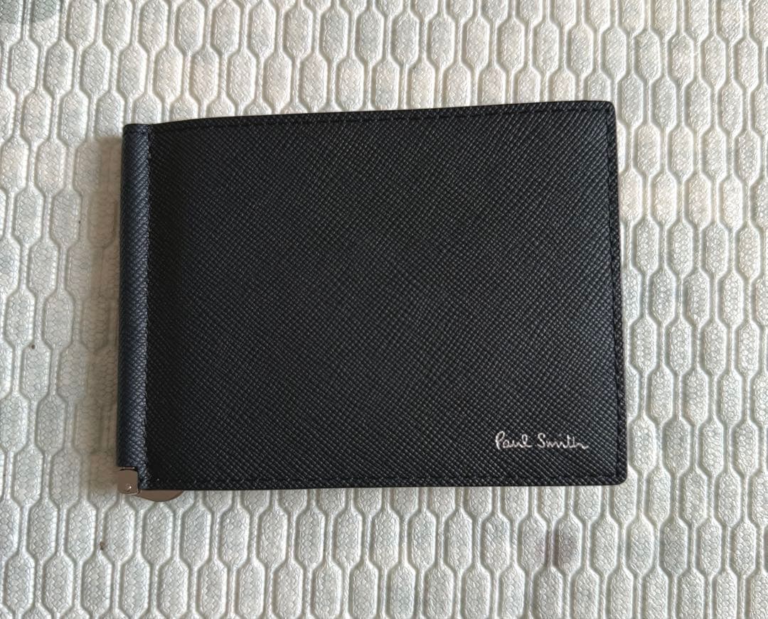 【新品未使用品】Paul Smith 二つ折り財布 （ネイビー ）
