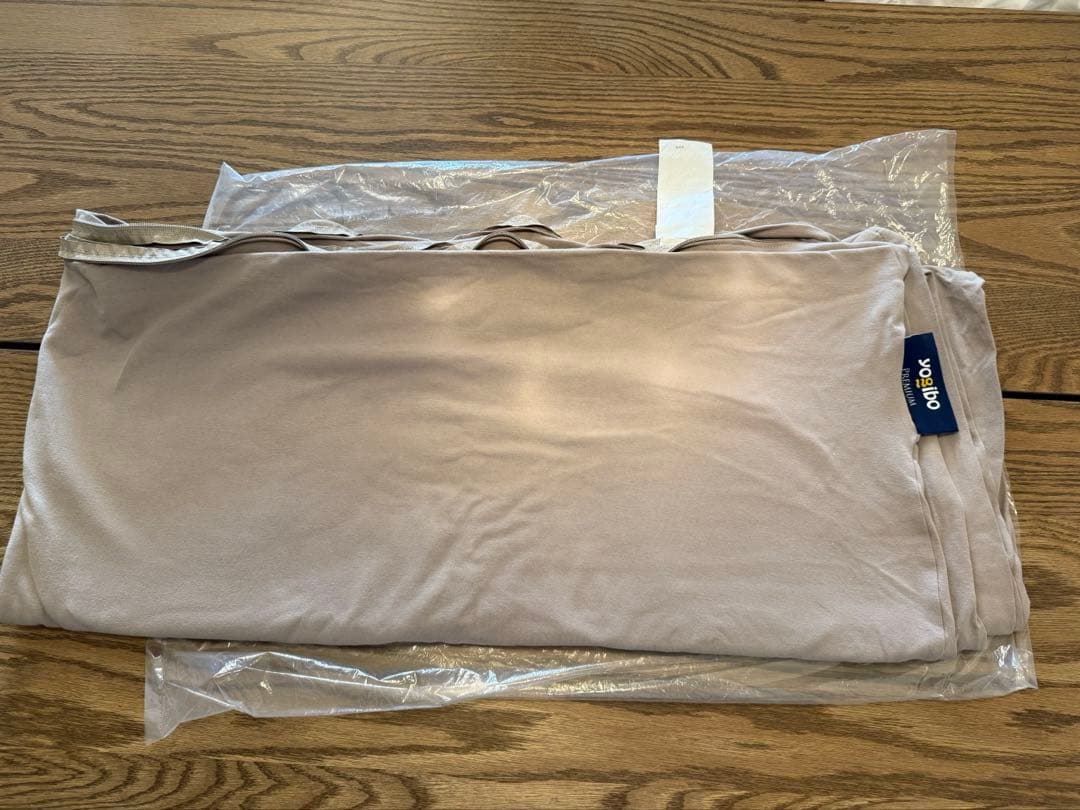 未使用品Yogibo ギガマックスグレー クッションカバー