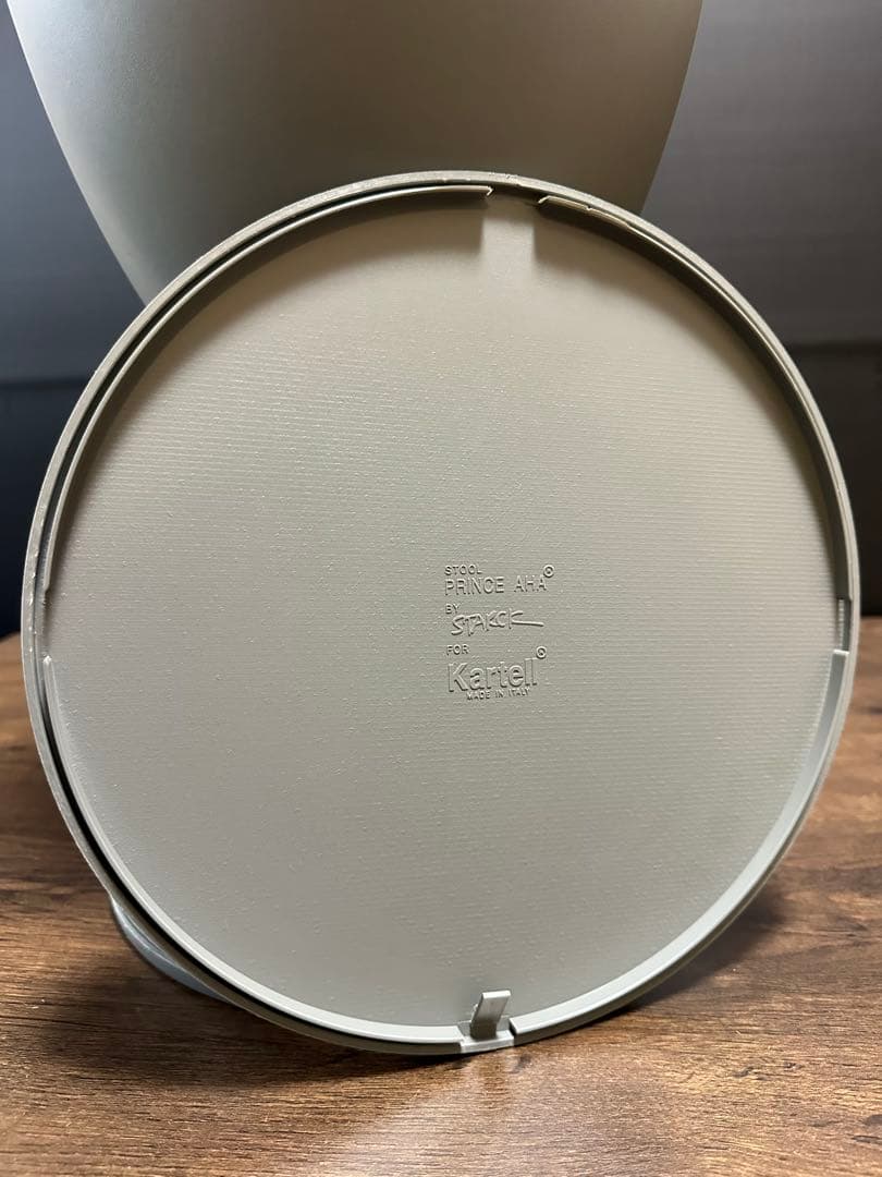 【Kartell カルテル 】 プリンスアハ モダン インテリア (グレー)4脚