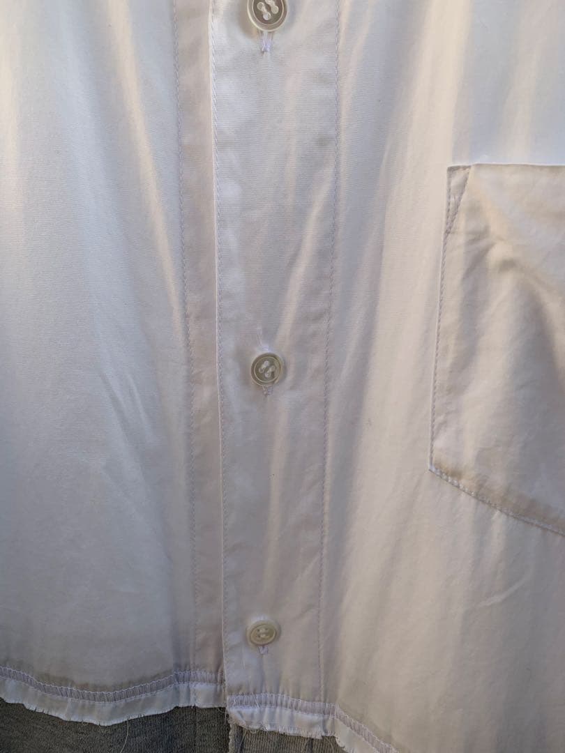 06AW アンダーカバー paper doll期 スウェットドキッキングシャツ