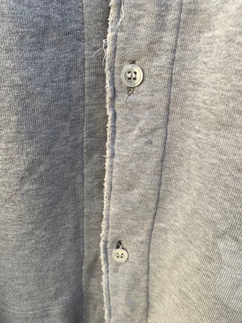 06AW アンダーカバー paper doll期 スウェットドキッキングシャツ