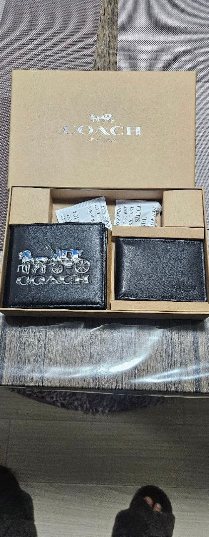COACH 財布 名刺入れ ２点セット 箱付き