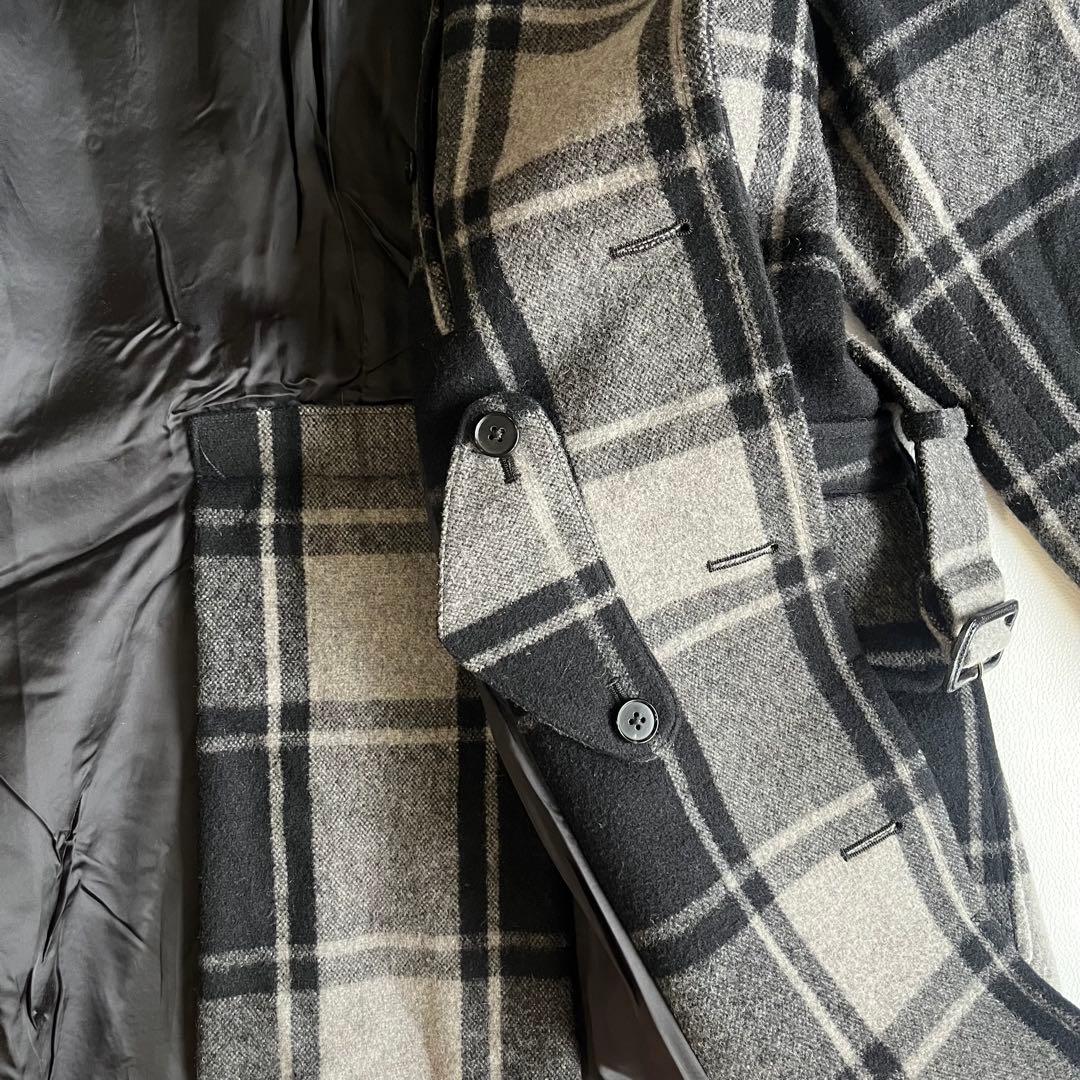 23AW　ポールスチュアート　ブロックチェックコート　80周年記念　定価17万
