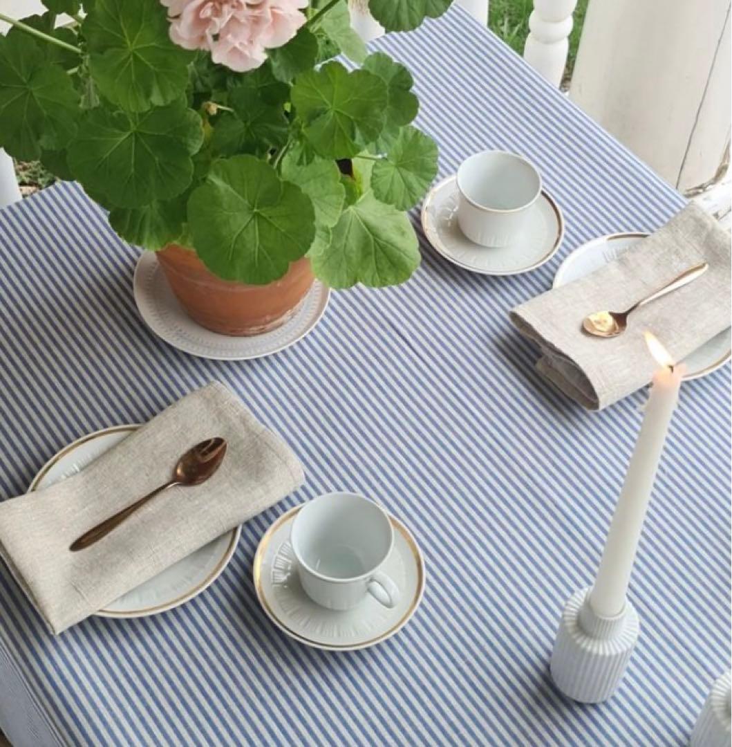 リネンミー テーブルクロス jazz ジャズ ブルー