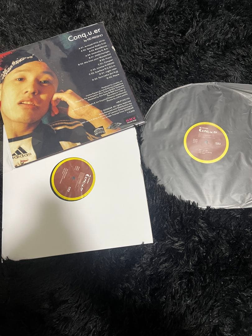 KID FRESINO Conq.u.er レコード　flashbacks