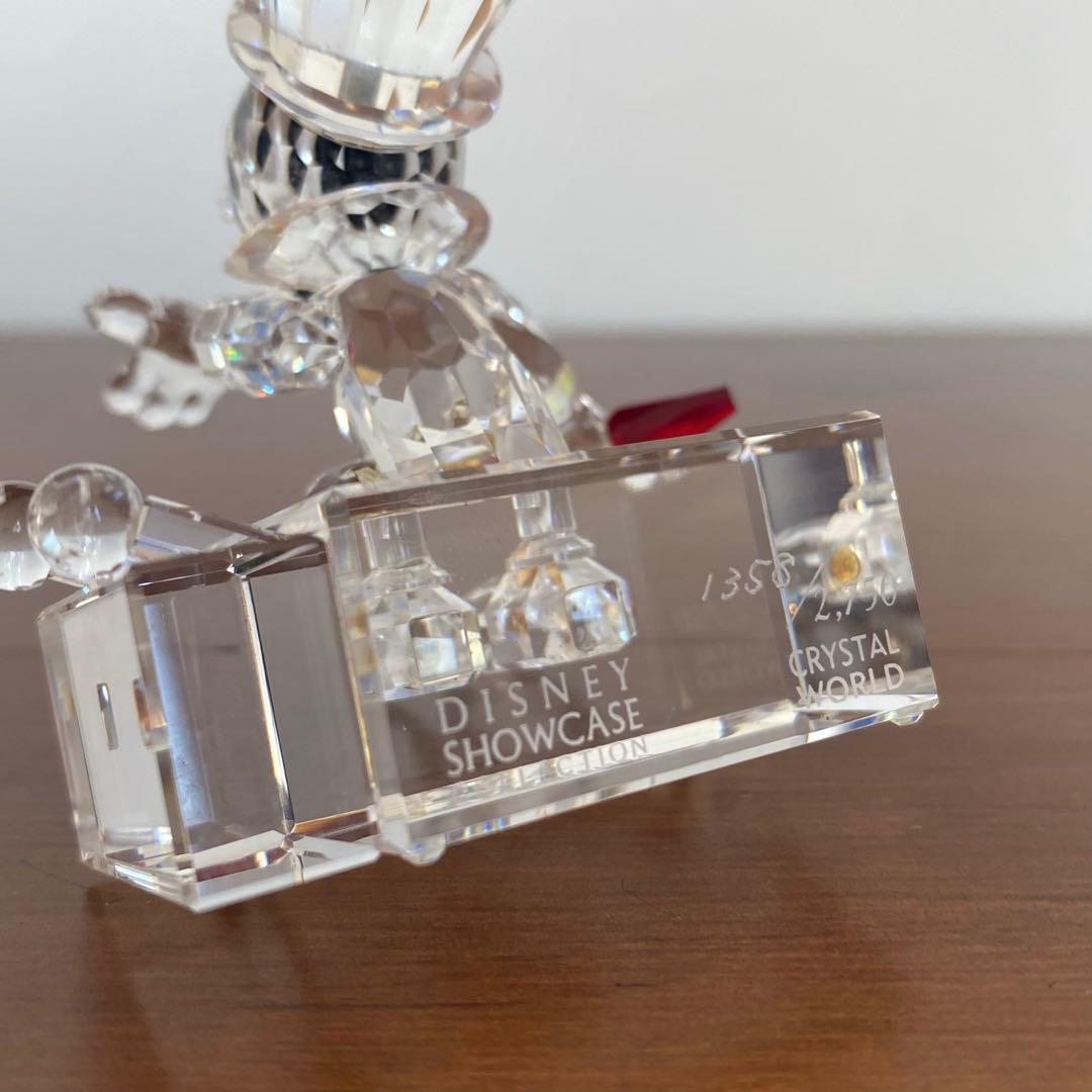 ディズニーショーケース クリスタルワールド ジミニー・クリケット 置物