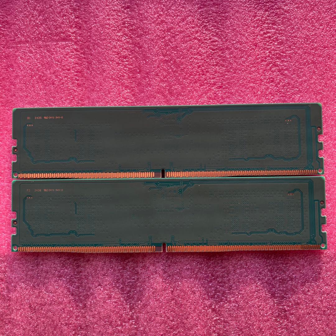 デスクトップ用 DDR5 メモリ PC5-5600 8GB×2枚