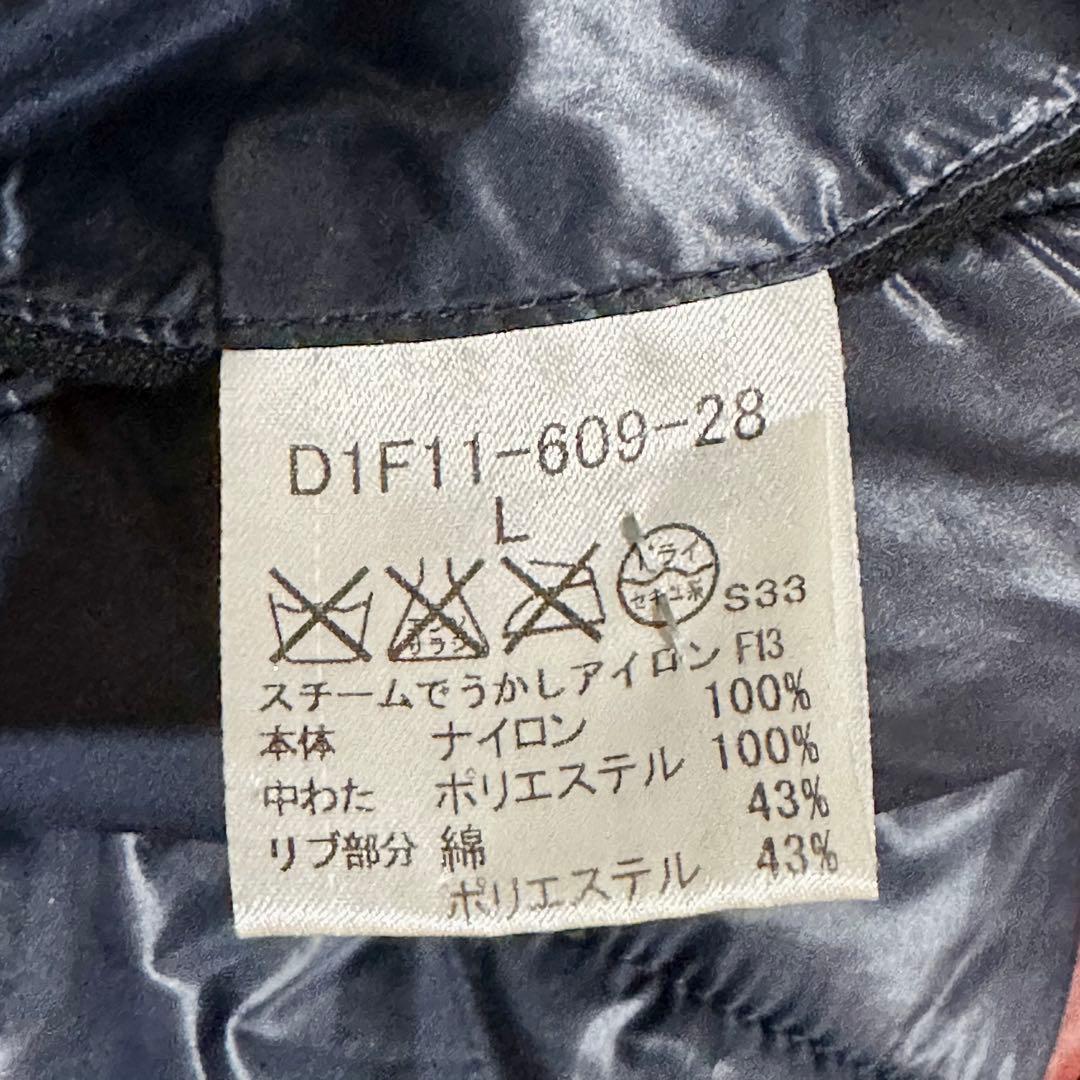 美品 バーバリーブラックレーベル ダウンジャケット リバーシブル Lサイズ