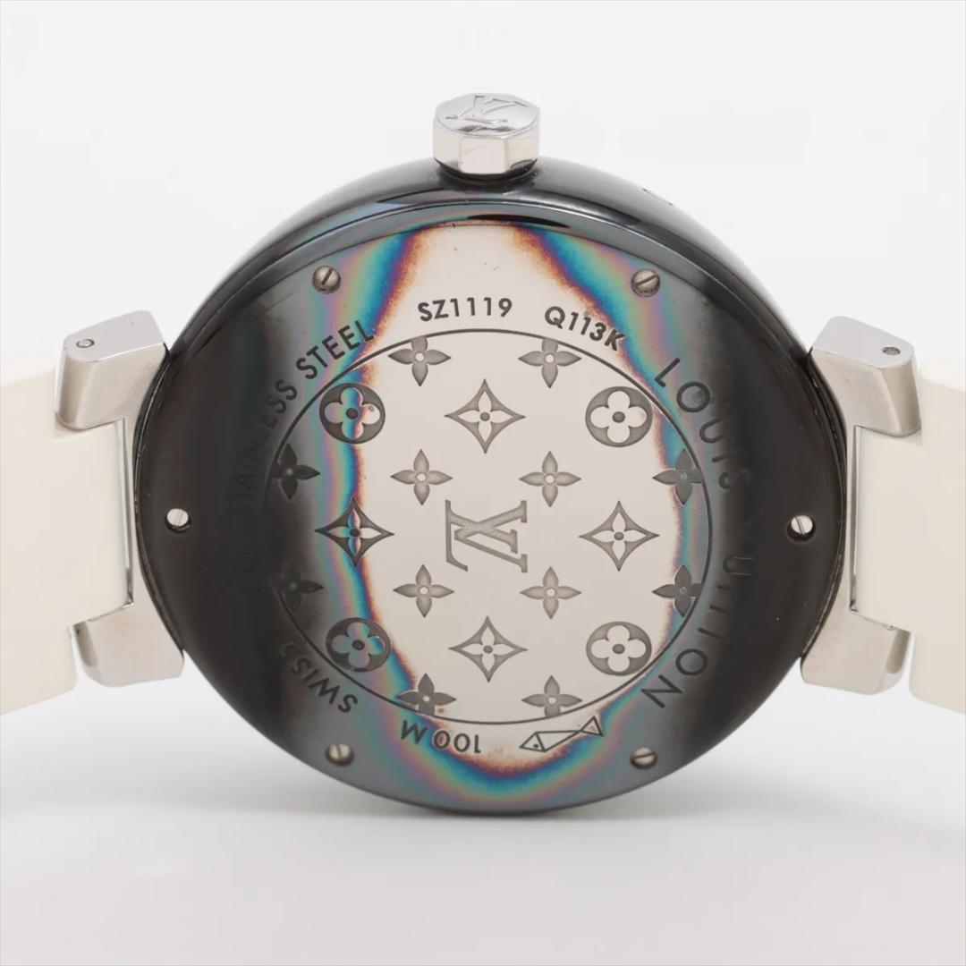 ルイ・ヴィトン　LOUIS VUITTON GMT 自動巻き 時計 ラバーベルト