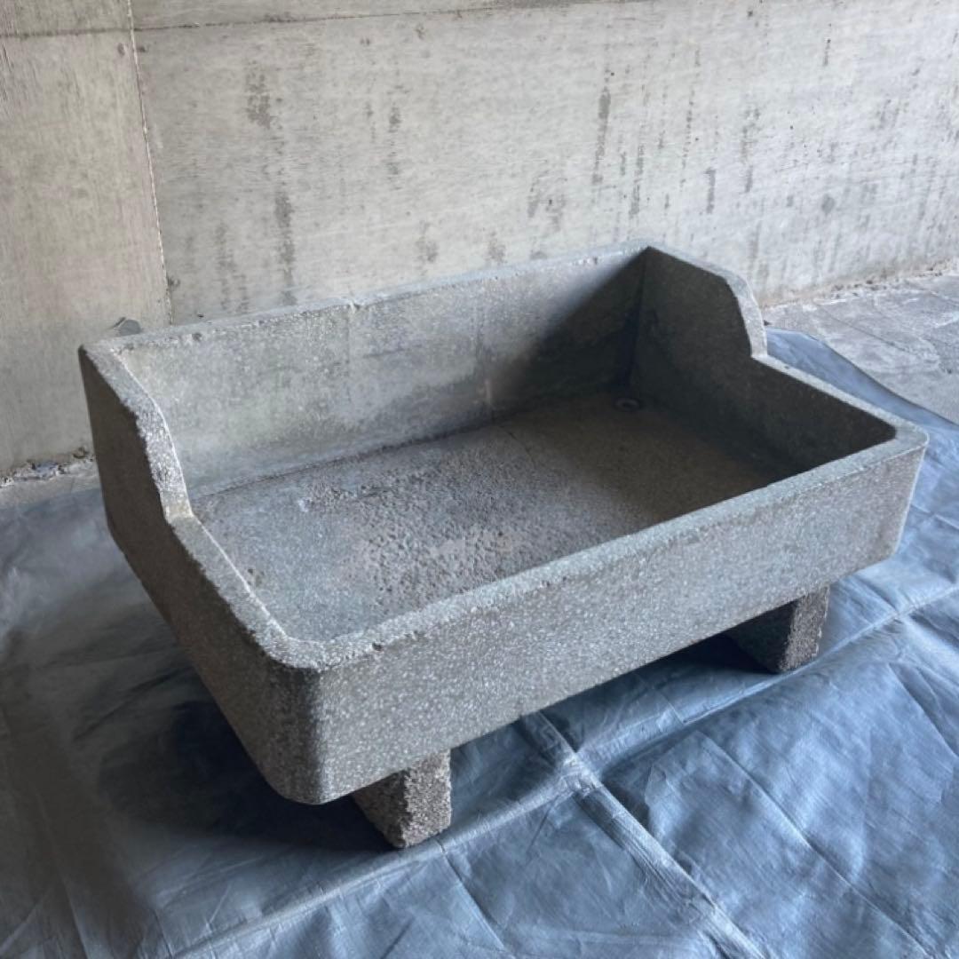 ガーデンシンク 流し台 手洗い 洗面 大型 コンクリート 園芸 シャビー レトロ