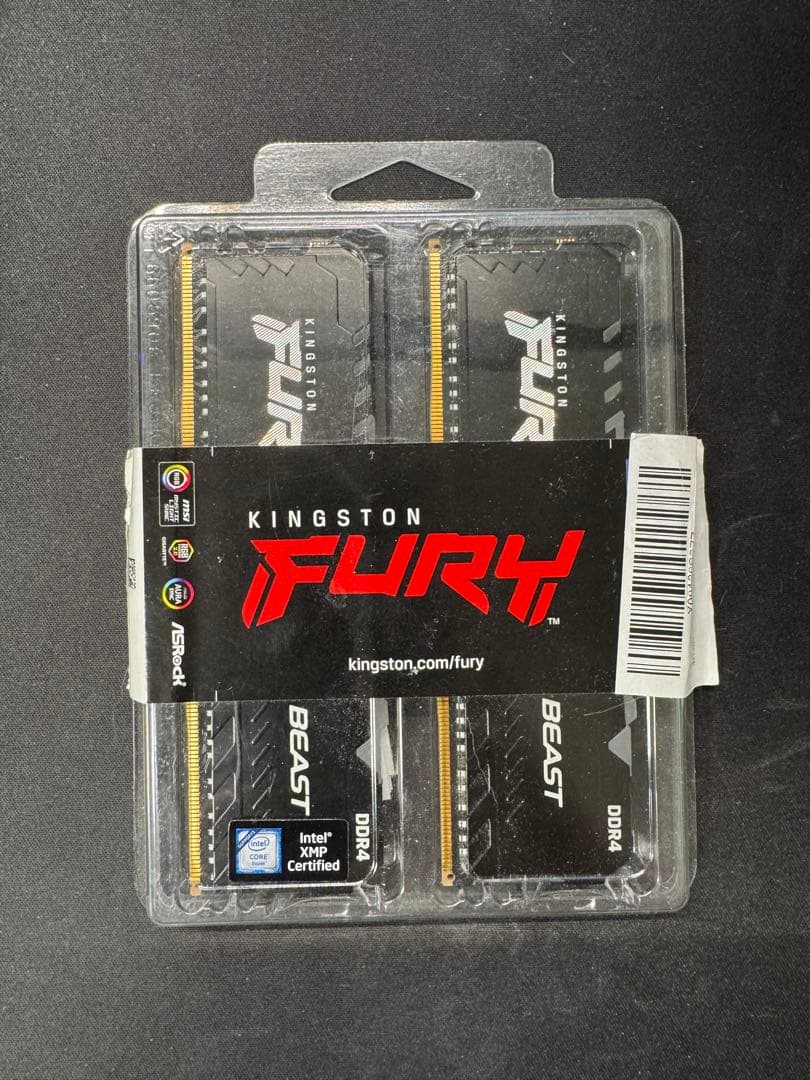 Kingston FURY Beast RGB C18 32GB（16GB×2)