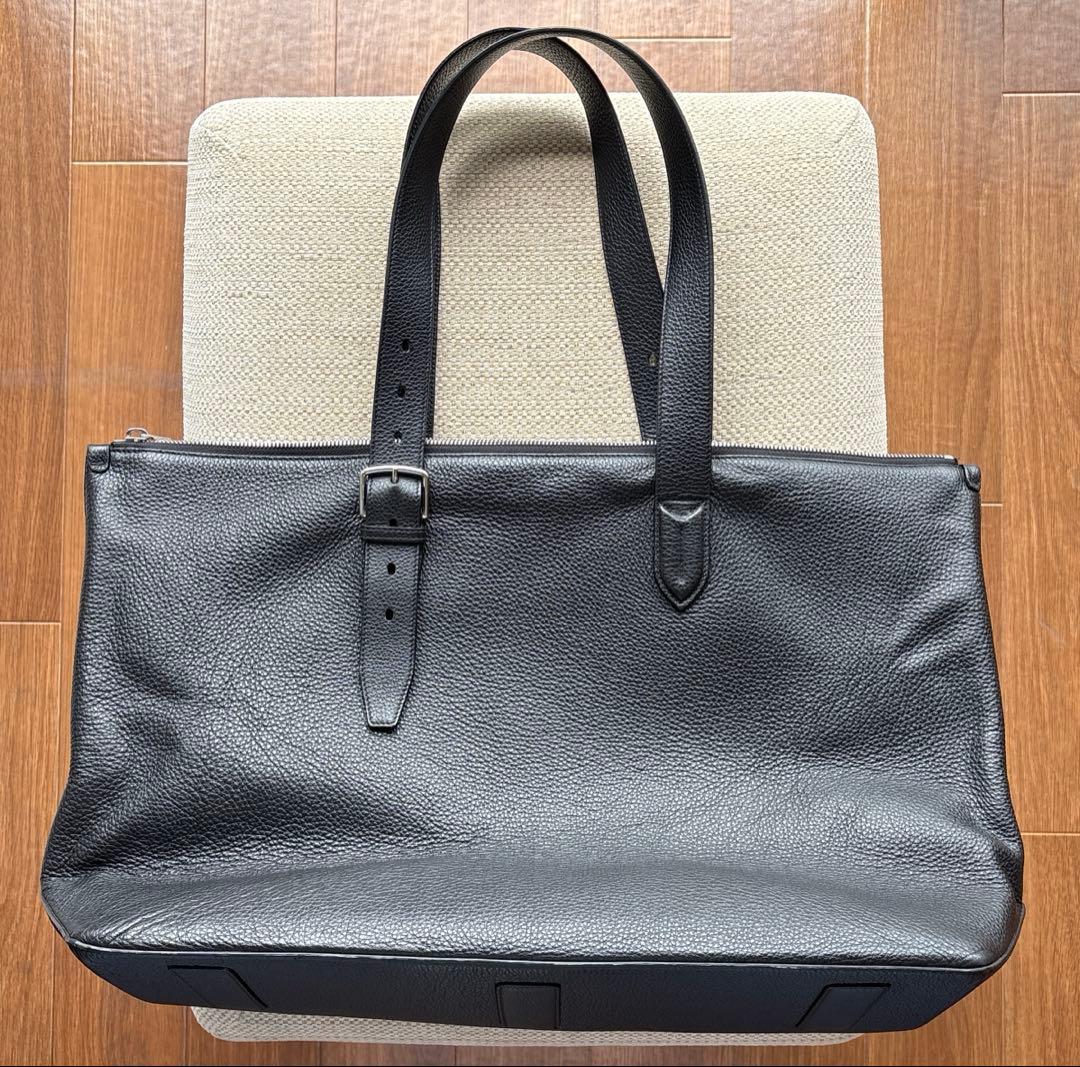 BALLY トートバッグ CRIMEY.O シュリンクレザー ビジネス 黒