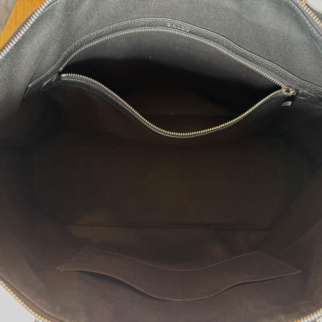 BALLY トートバッグ CRIMEY.O シュリンクレザー ビジネス 黒