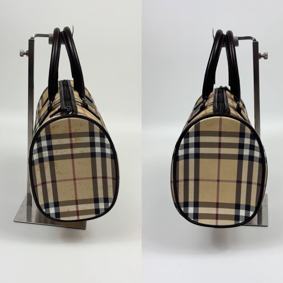 BURBERRY　バーバリー　ノバチェック　トートバッグ　ボストンバッグ