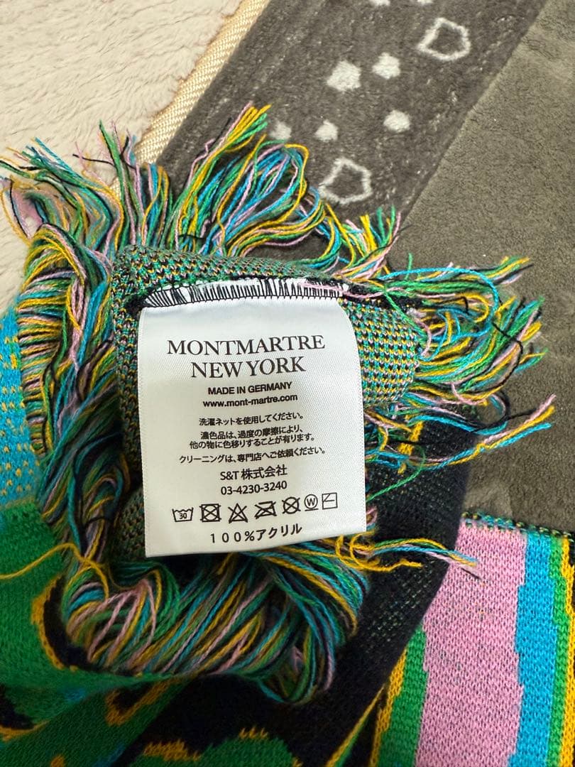 MONTMARTRE NEWYORK モンマルトルニューヨーク　 マフラー