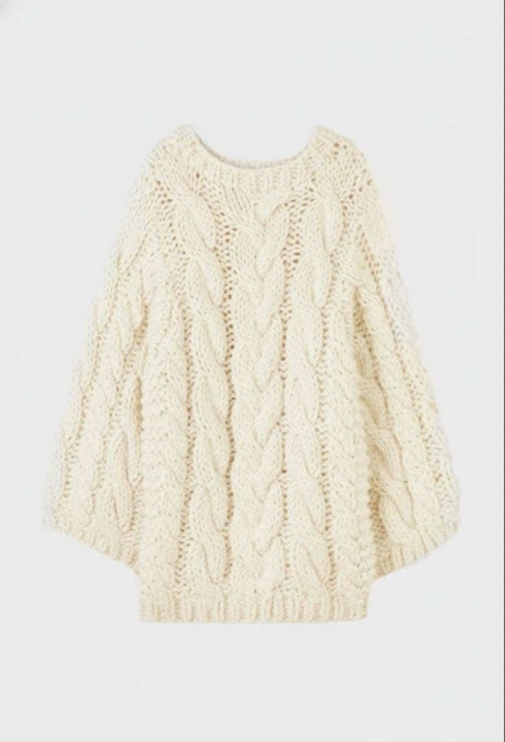 THE TOE MARAIS HANDMADE KNIT アイボリー