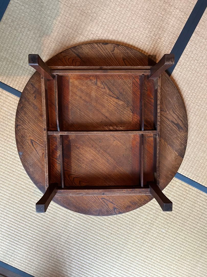 ちゃぶ台　古道具　直径86.5cm