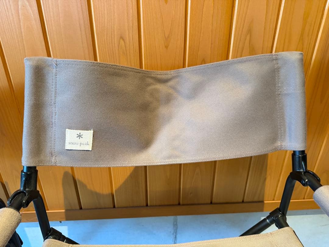 スノーピーク FDチェアワイド グレー　2脚セット　peak