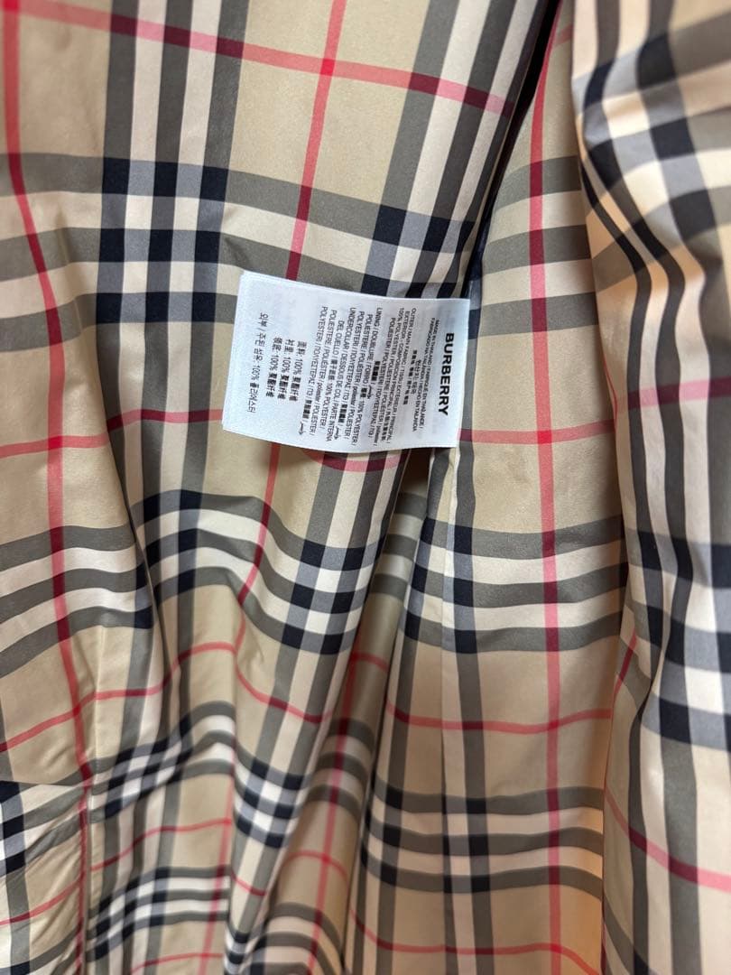 BURBERRY ベージュ フード付き Sサイズ トレンチコート