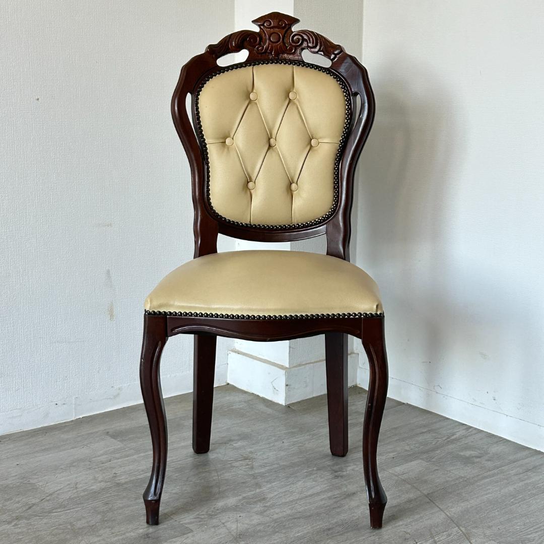 イギリス アンティーク家具 ダイニング チェア 1970年頃 865A3