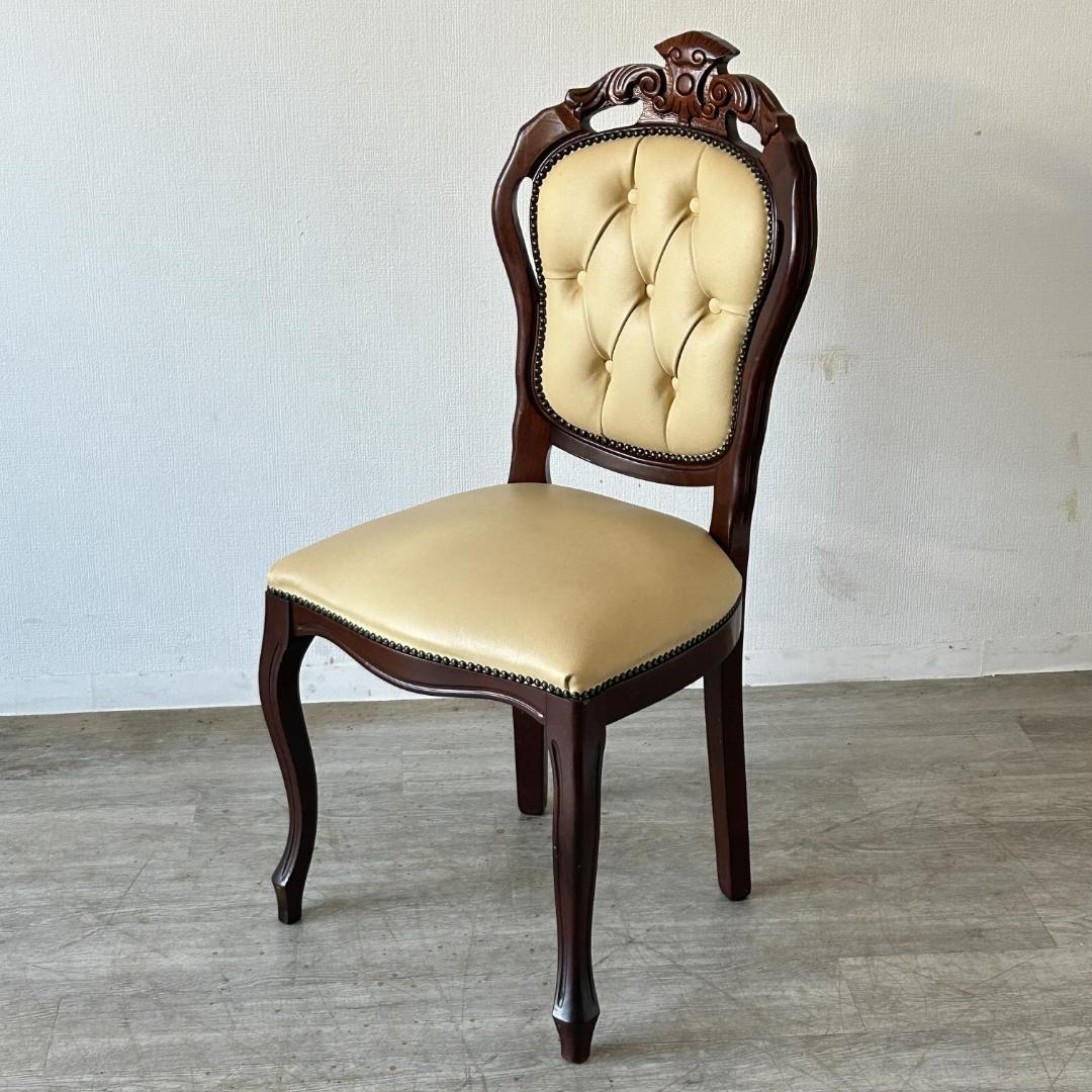 イギリス アンティーク家具 ダイニング チェア 1970年頃 865A3