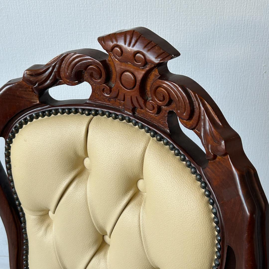 イギリス アンティーク家具 ダイニング チェア 1970年頃 865A3