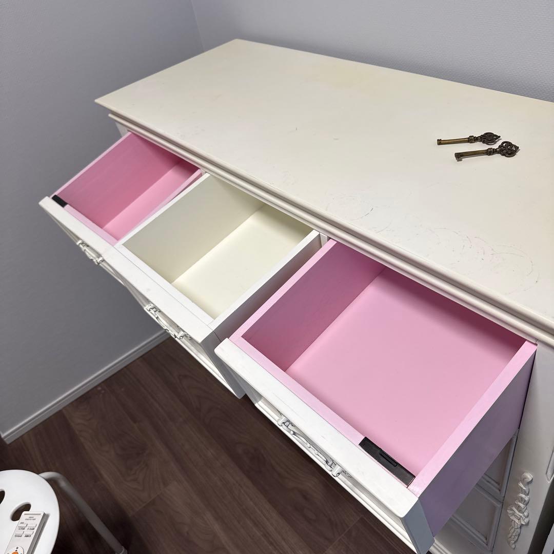 リュバンシュ　チェスト　タンス　ホワイト