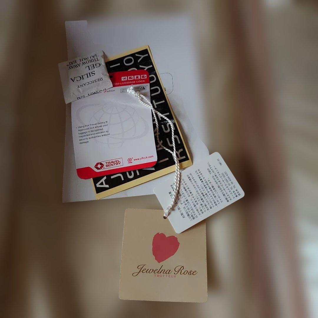 エレガント ベージュ キャリーケース