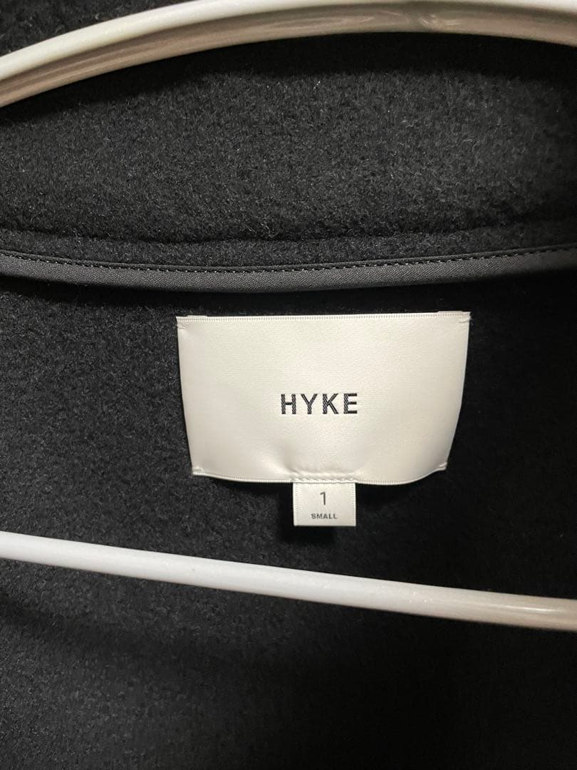 HYKE DOUBLE FACE DUFFLE JACKET サイズ1