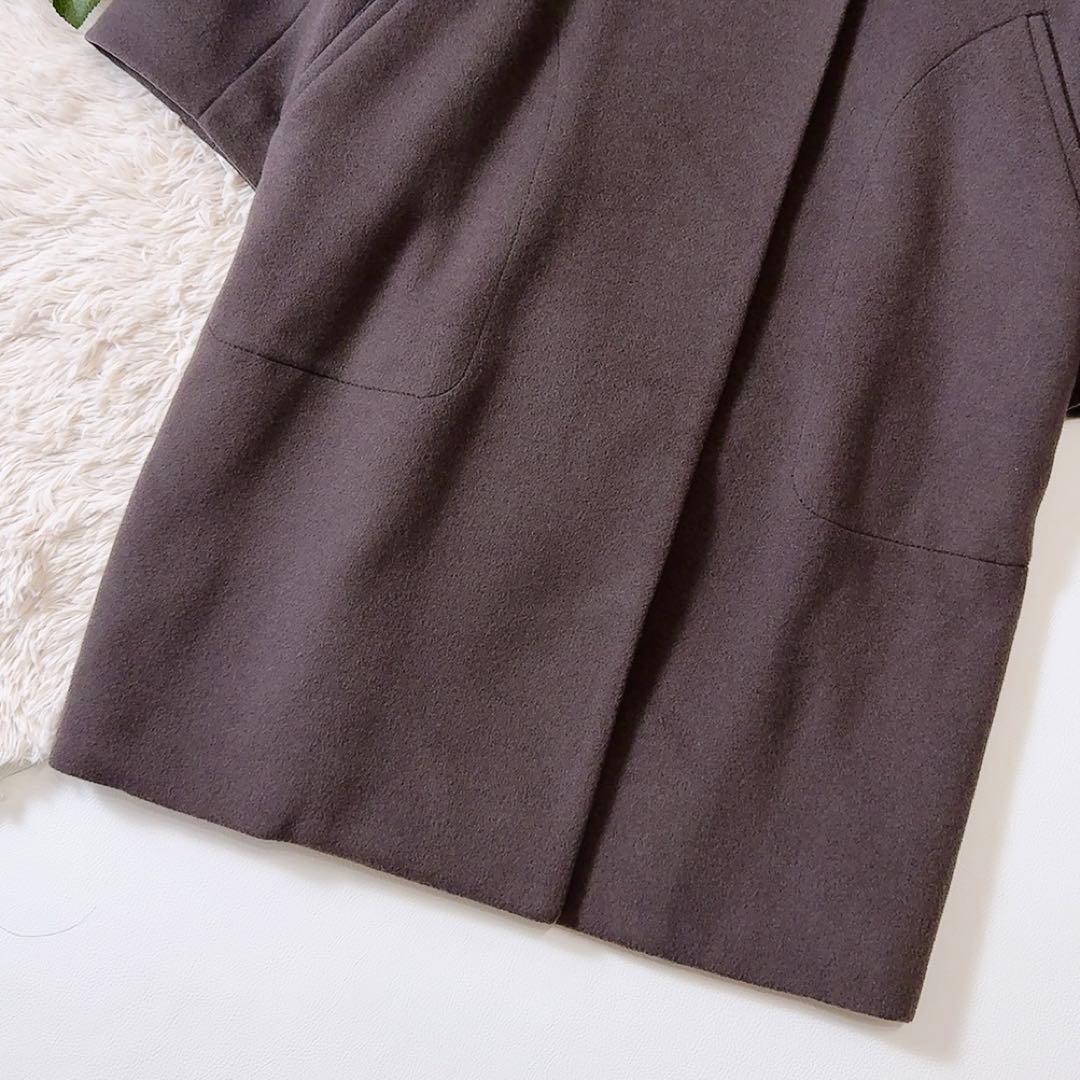 美品ꕥイエナ 高級生地 MANTECO オーバーチェスターコート 日本製