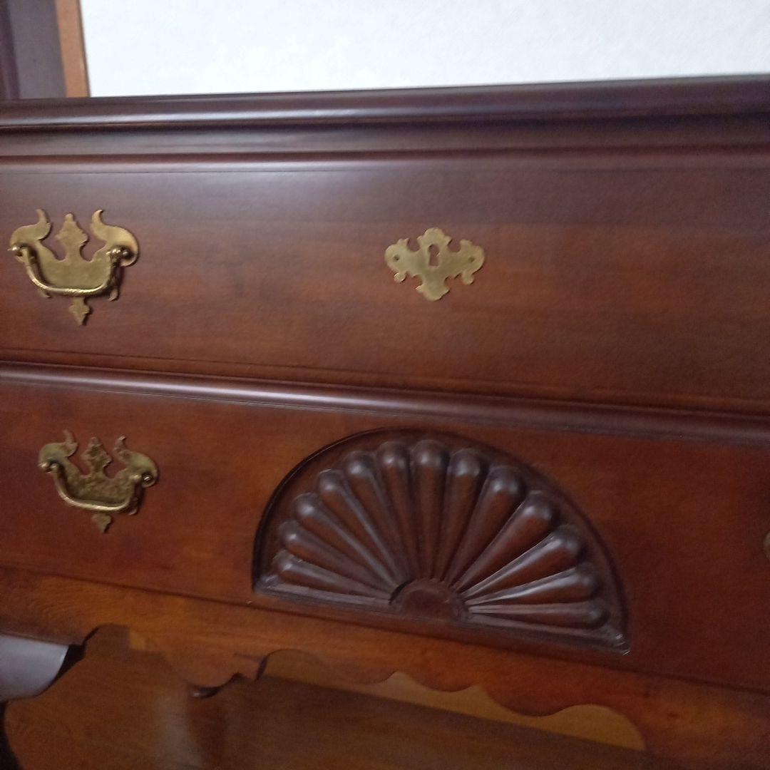 ばあちゃんアンティークチェスト 猫足　2引き出し ￥29800