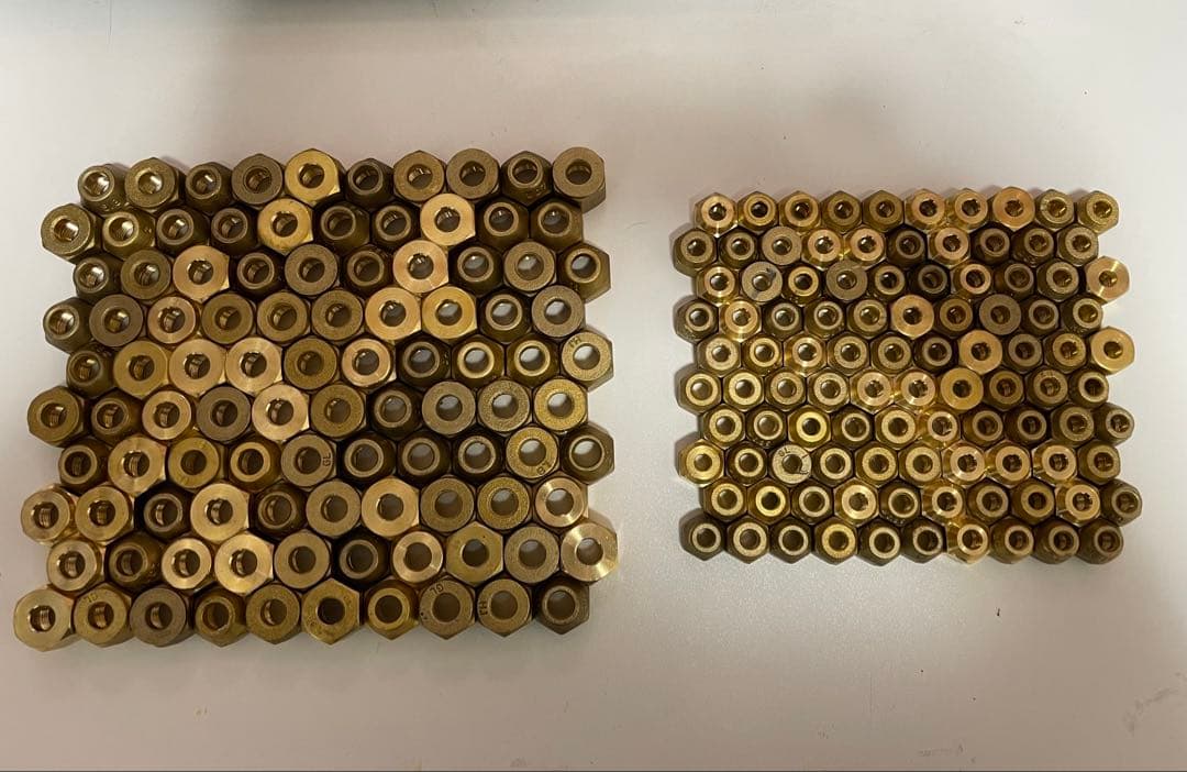 エアコン用フレアナット　2分3分100セット 合計200個