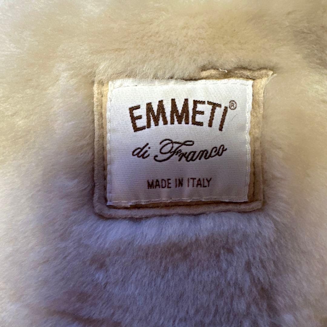 EMMETI エンメティ ムートン ダウンベスト ジレ 36