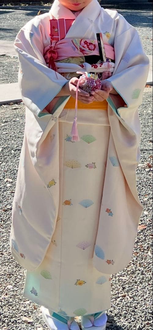 寿光織正絹7歳フルセット