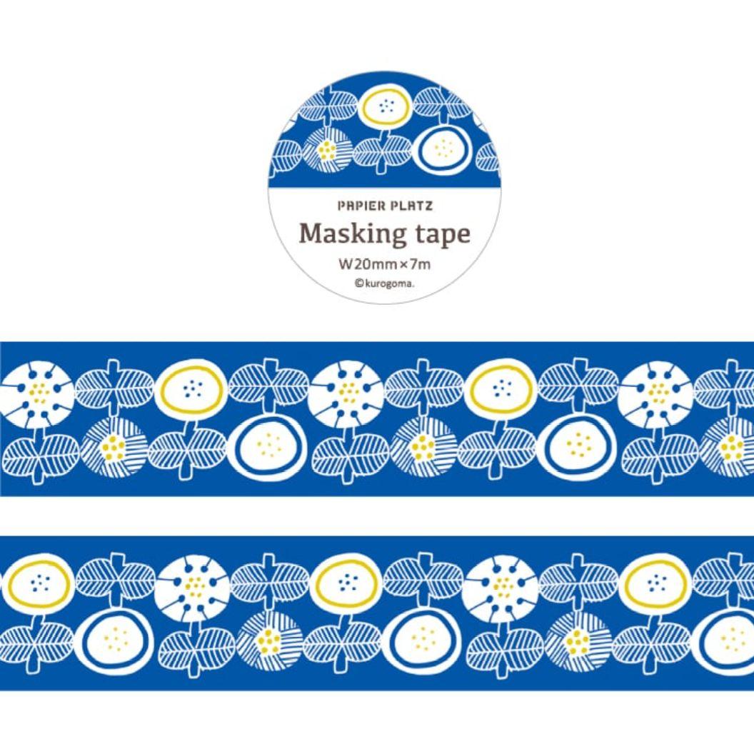 81　kurogoma. ★ マスキングテープ　パピアプラッツ