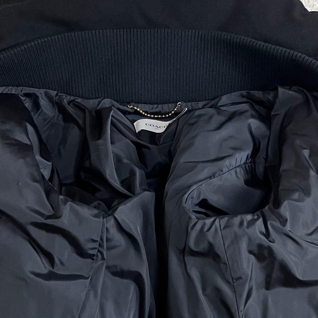 COACH コーチ ダウンジャケット ウール　ブラック レディース　サイズ4
