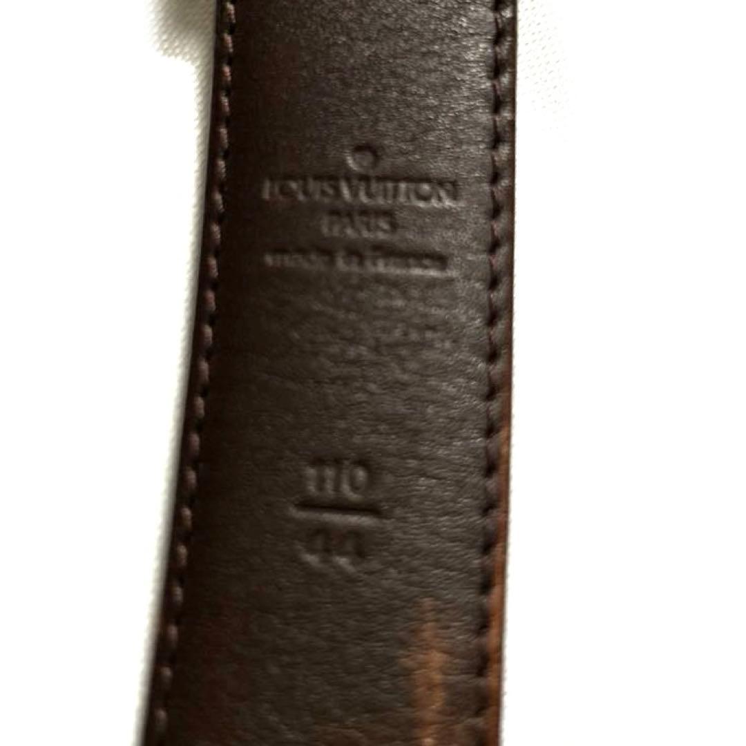 LOUIS VUITTON ルイヴィトンダミエサンチュールキャレベルト110cm