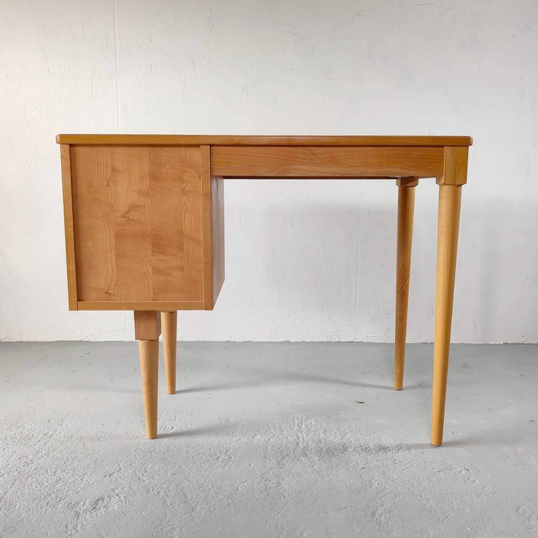 美品 モモナチュラル コモ 机のみ 幅90　無垢　アルダー材