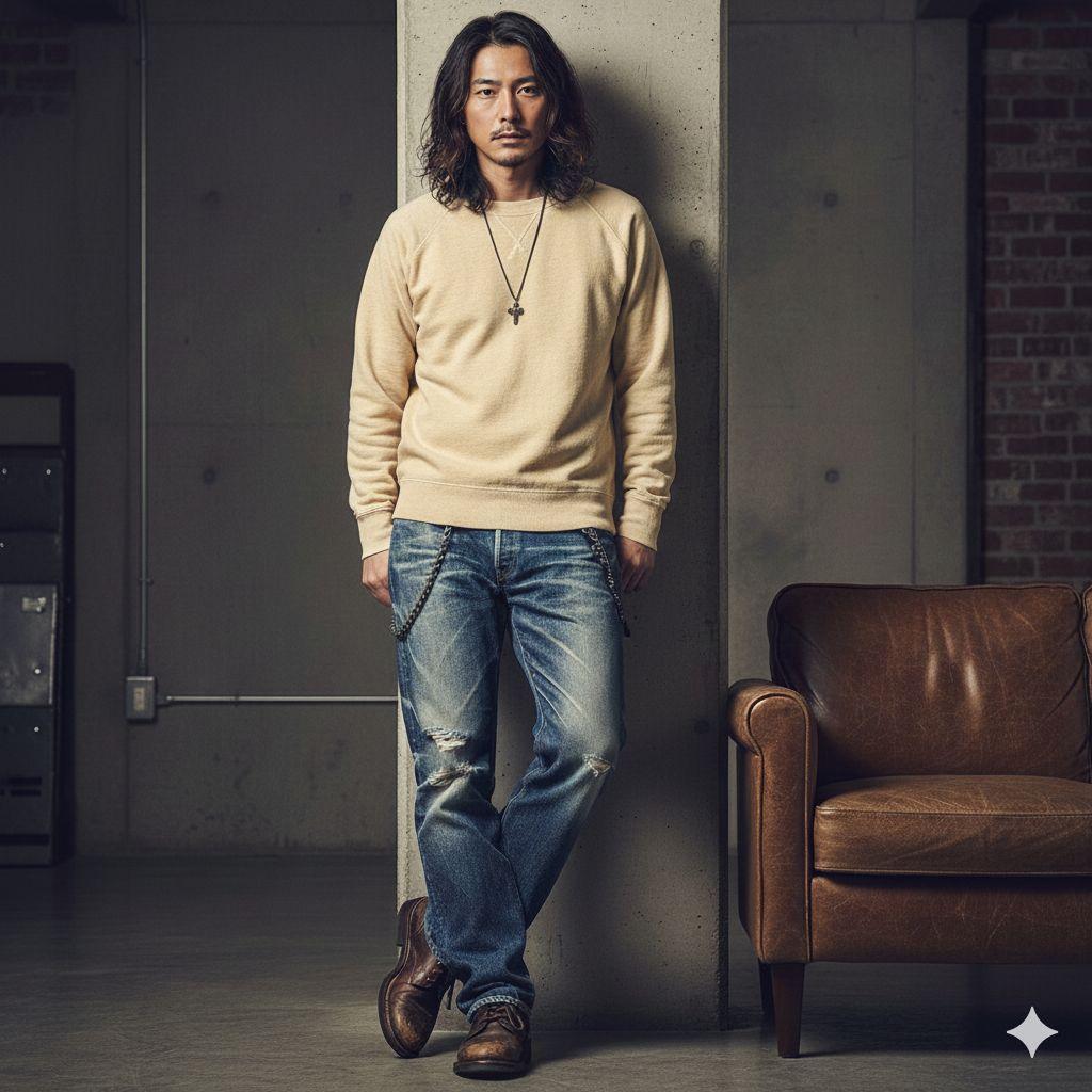 フラワーターコイズ■本革レザーフルスタッズナローベルト☆アメカジ古着ヴィンテージ