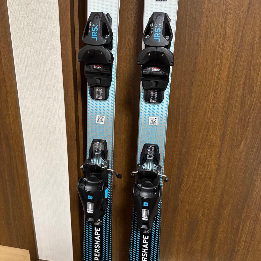 HEAD SUPERSHAPE JRS スキー板 147cm ジュニア