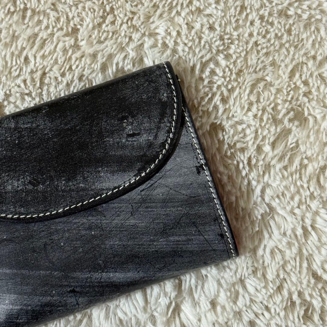 ⭐️新品未使用⭐️　ホワイトハウスコックス　三つ折り財布　ブラック　ブライドルレザー